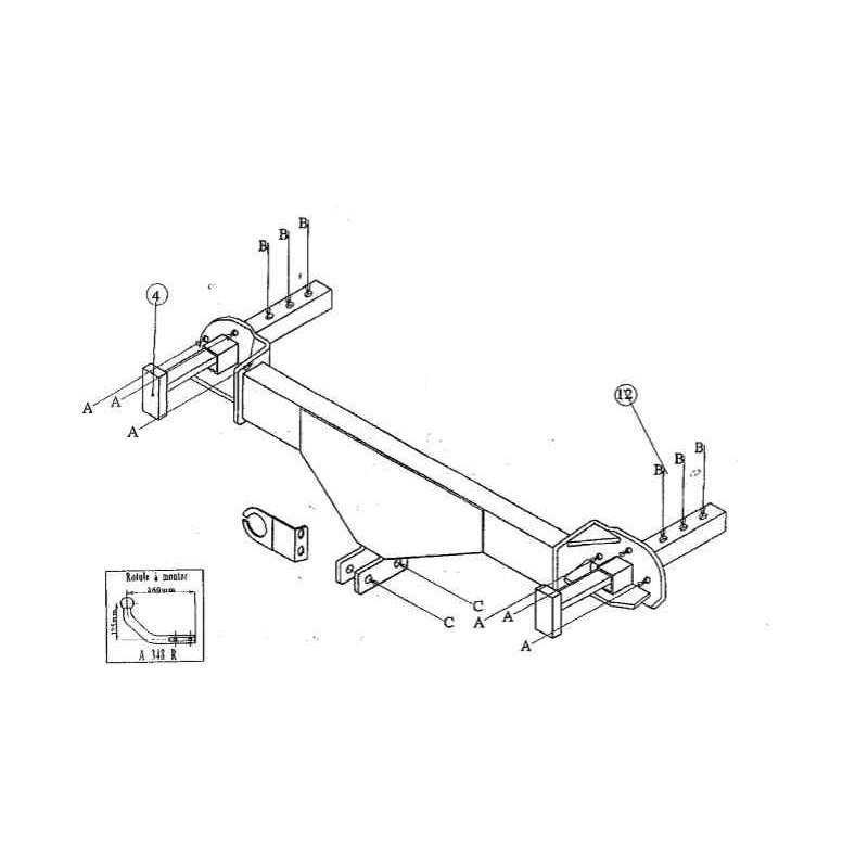 Attelage Atnor pour Bmw E39 Berline 4276R