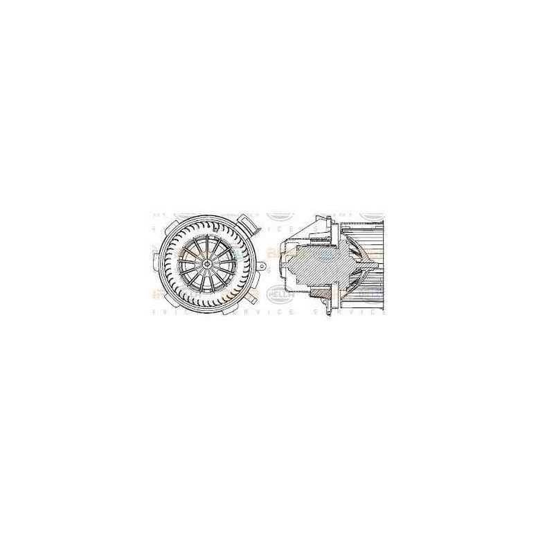 Ventilateur chauffage Mercedes Sprinter modele avec clim 212.20.0051