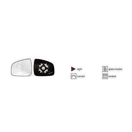 Rétroviseur Chauffant Bleu Pour BMW Série 3 E46 | Glace Côté Conducteur Ou Passager | Compatible 1998‑2005 - 7