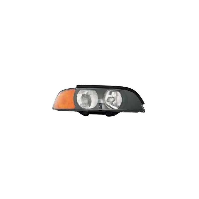 Optique droit electrique H7+HB3 feu OR BMW E39 1852501A