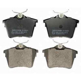 4 plaquettes de frein arriere Citroen...