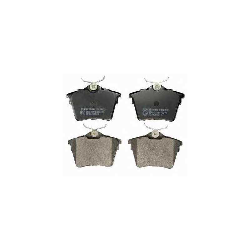 4 plaquettes de frein arriere Citroen C5 Peugeot 407