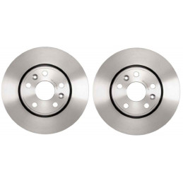 2 disques de frein avant Renault Kangoo 280mm en 5 trous B130657