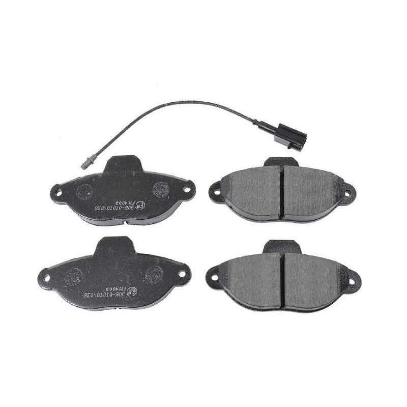 Jeu de 4 plaquettes de frein avant Fiat Ford B110183 Jeu de 4 plaquettes de frein avant Fiat Ford B110183