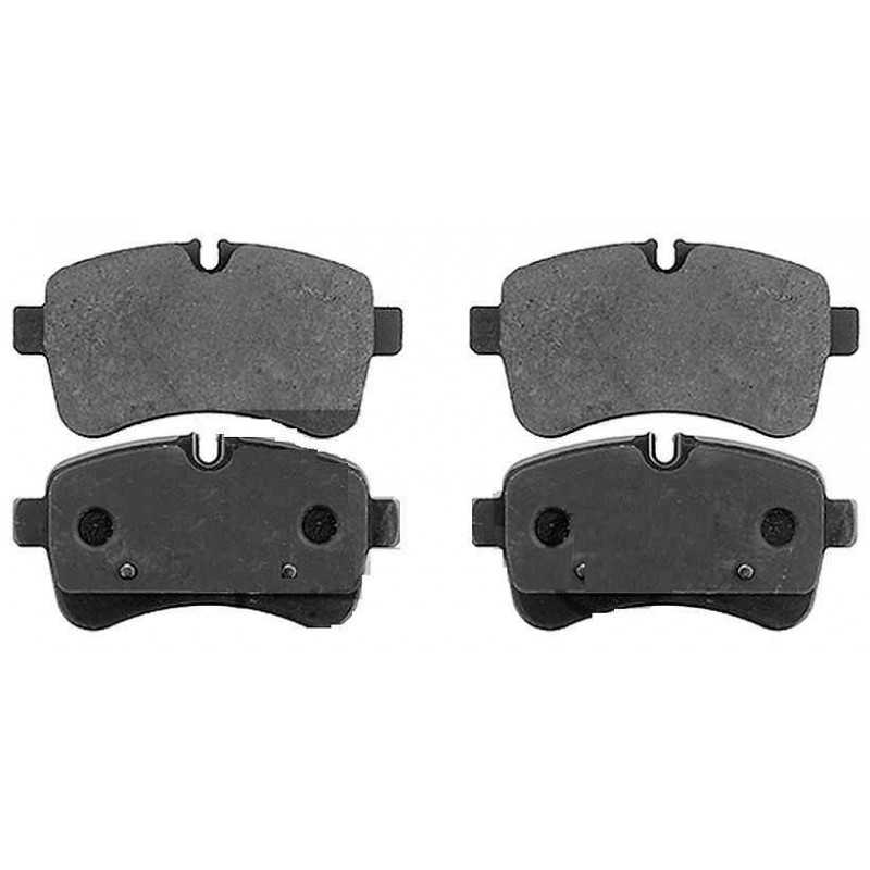 Jeu de 4 plaquettes de frein arriere pour Iveco Daily 4 05P1296