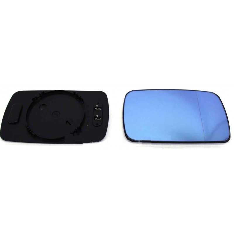 Glace de retroviseur droite Bleu chauffante BMW E46 6432485 Glace de retroviseur droite Bleu chauffante BMW E46 6432485
