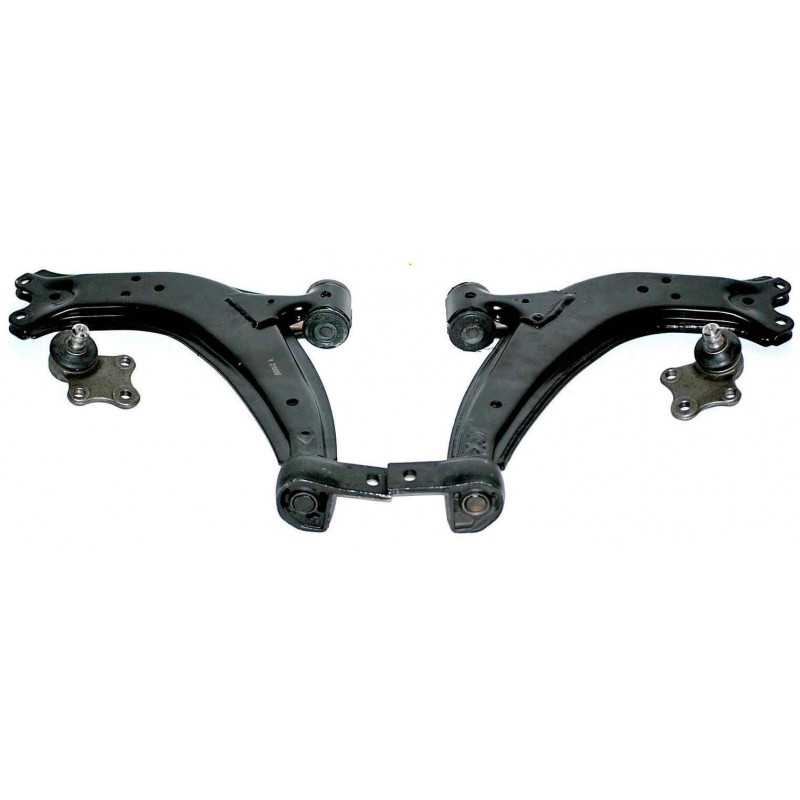 Lot de 2 Triangles de suspension avec Rotules Peugeot Partner Citroen Xsara Picasso Berlingo