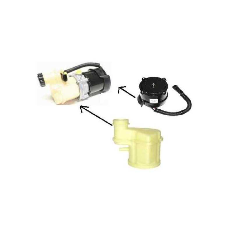 Vase, Reservoir, bocal + pompe de direction assistée hydraulique Nissan Kubistar Renault Clio 2-Kangoo 1-Thalia 1 81795 + BOCAL