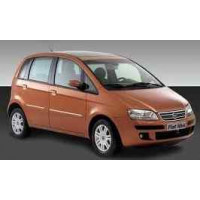  Fiat Idea a partir de 11/2003 Pare choc avant A peindre Fiat IDEA