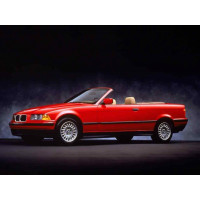  Bmw Série 3 E36 Cabriolet Pare choc avant noir BMW série 3 e36 cabriolet