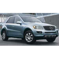  Mercedes Classe ML Glace de retroviseur, miroir  chauffant + support Mercedes Classe ML avant 2008 chrome