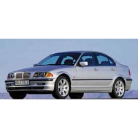  BMW Série 3 E46 de 05/98 au 08/01 4 portes et break Optique Avant Droit BMW S3 E46 h7+h7 Electrique à fond noir