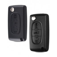 TELECOMMANDE PEUGEOT CITROEN  AVEC 3 BOUTONS