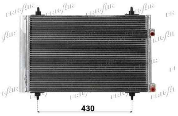 Radiateur Condenseur De Climatisation Pour Citroën C4 Grand Picasso 1 1.6 HDI - Occasion En Bon état